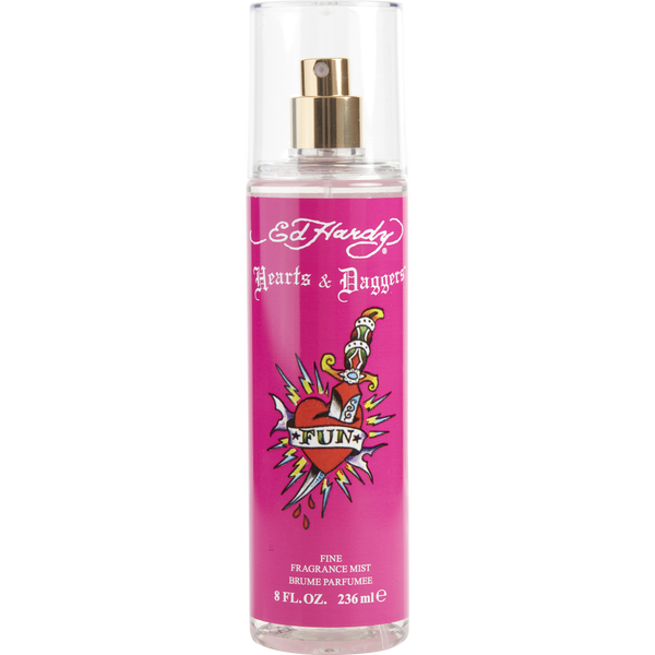 Ed Hardy Hearts & Daggers by Christian Audigier, Body Mist 8 oz