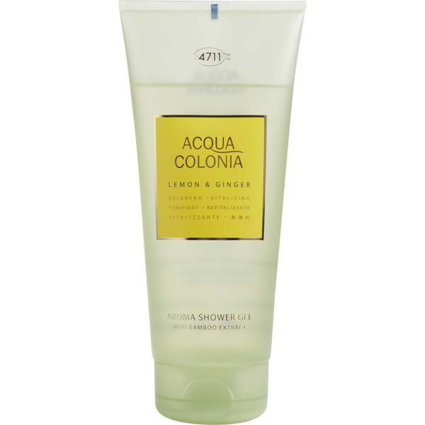 4711 Acqua Colonia Lemon & Ginger by 4711, Shower Gel 6.8 oz