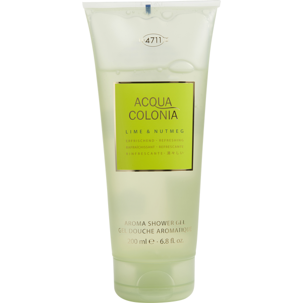 4711 Acqua Colonia Lime & Nutmeg by 4711, Shower Gel 6.8 oz
