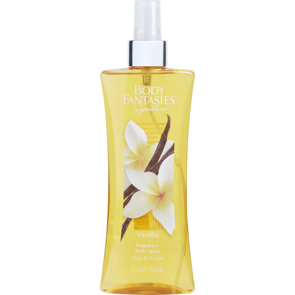 Body Fantasies Vanilla by Body Fantasies, Body Spray 8 oz