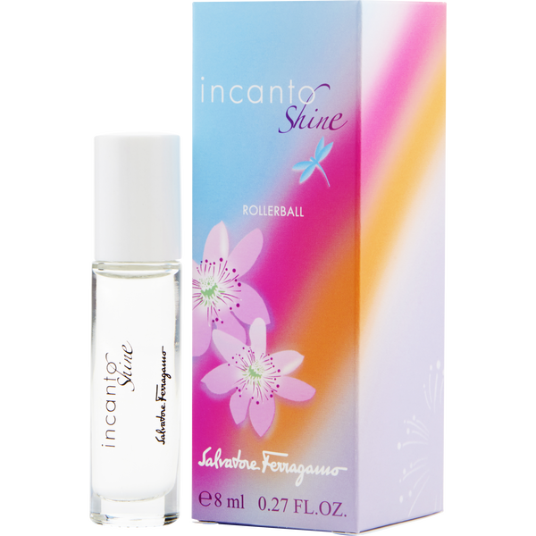 Incanto Shine by Salvatore Ferragamo, Eau De Toilette Rollerball Mini 0.27 oz