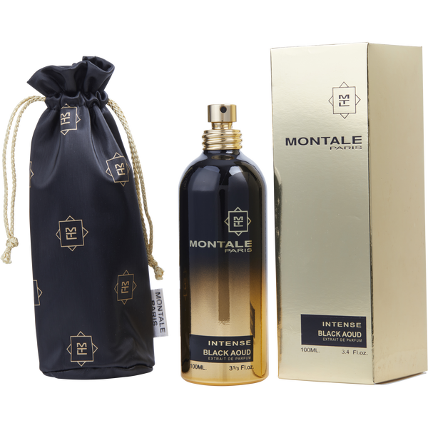 Montale Paris Intense Black Aoud by Montale, Extrait De Parfum Spray 3.4 oz, image 1 of 2