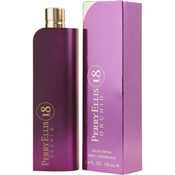 Perry Ellis 18 Orchid by Perry Ellis, Eau De Parfum Spray 3.4 oz