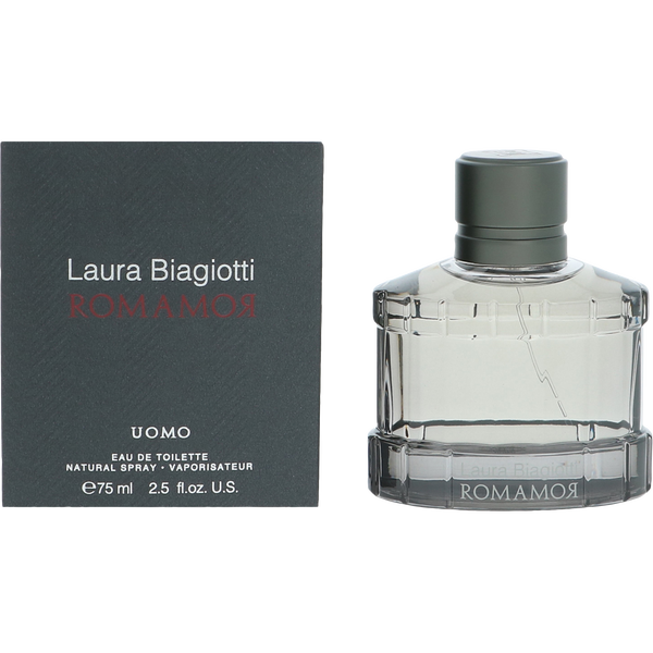 Laura Biagiotti Romamor Uomo by Laura Biagiotti, Eau De Toilette Spray 2.5 oz, image 1 of 2