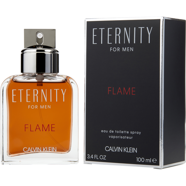 Eternity Flame Eau De Toilette Spray 3.4 oz