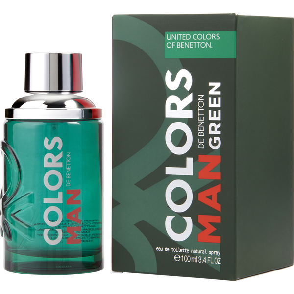 Colors De Benetton Green Eau De Toilette Spray 3.4 oz