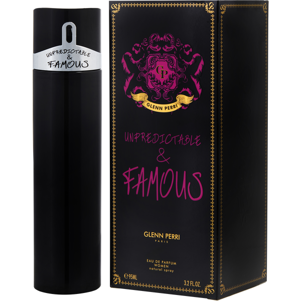 Glenn Perri Unpredictable & Famous Eau De Parfum Spray 3.2 oz