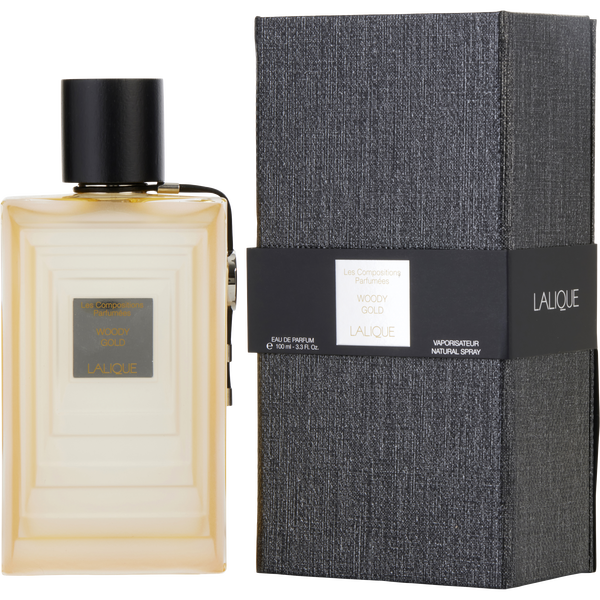 Lalique Les Compositions Parfumees Woody Gold by Lalique, Eau De Parfum Spray 3.3 oz, image 1 of 2