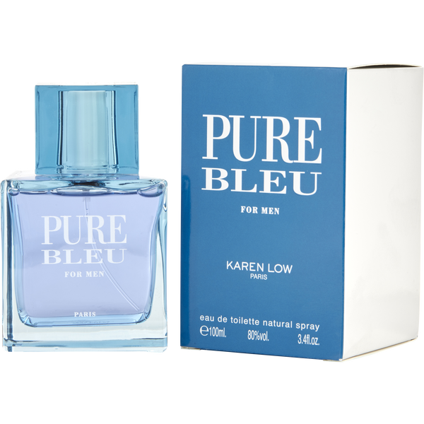 Karen Low Pure Bleu Eau De Toilette Spray 3.4 oz