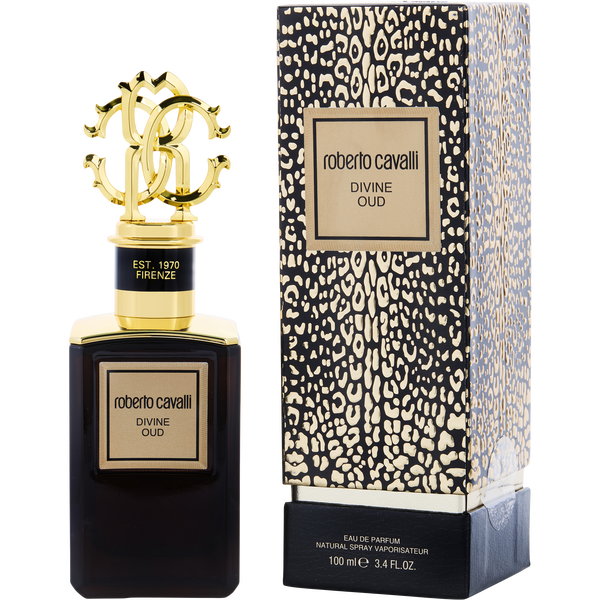Roberto Cavalli Divine Oud by Roberto Cavalli, Eau De Parfum Spray 3.4 oz, image 1 of 2