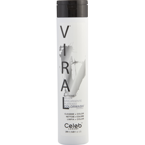 Celeb Luxury by Celeb Luxury, Viral Colorwash Extreme Silver 8.25 oz