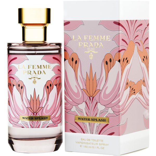 Prada La Femme Water Splash by Prada, Eau De Toilette Spray 5.1 oz