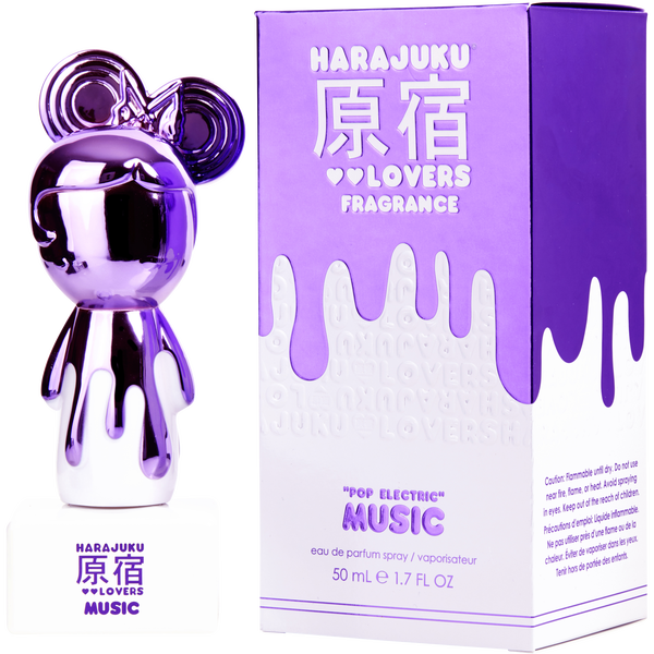 Harajuku Lovers Pop Electric Music by Gwen Stefani, Eau De Parfum Spray 1.7 oz