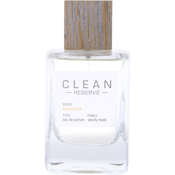 Clean Reserve Sueded Oud Eau De Parfum Spray 3.4 oz *Tester