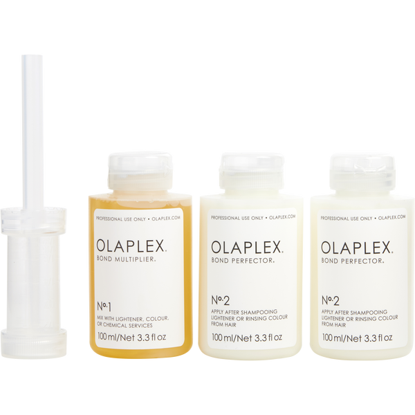 Olaplex by Olaplex, Traveling Stylist Kit: #1 Bond Multiplier 3.3 oz + #2 Bond Perfector 2 X 3.3 oz + 1 Dosing Dispenser