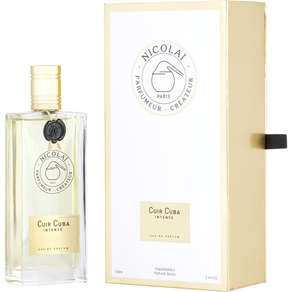 Parfums De Nicolai Cuir Cuba Intense by Nicolai Parfumeur Createur, Eau De Parfum Spray 3.4 oz
