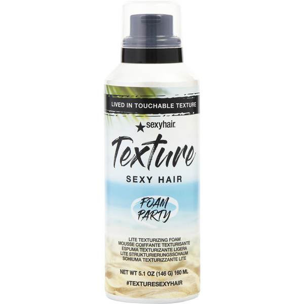 Sexy Hair by Sexy Hair Concepts, Texture Sexy Hair Foam Party Lite Texturizing Foam 5.1 oz