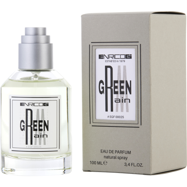Enrico Gi Green Rain by Enrico Gi, Eau De Parfum Spray 3.4 oz