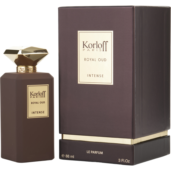 Korloff Paris Royal Oud Intense by Korloff, Eau De Parfum Spray 3 oz
