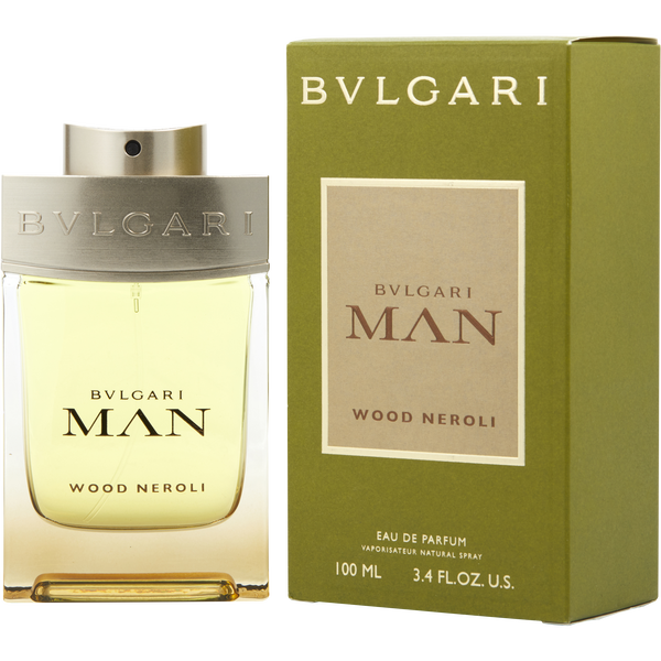 Bvlgari Man Wood Neroli by Bvlgari, Eau De Parfum Spray 3.4 oz