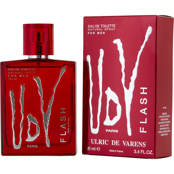 Udv Flash by Ulric De Varens, Eau De Toilette Spray 3.4 oz
