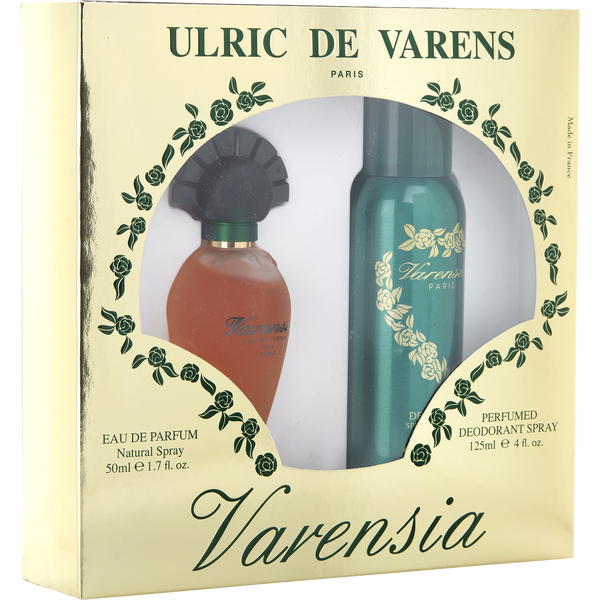 Varensia by Ulric De Varens, Eau De Parfum Spray 1.7 oz & Deodorant Spray 4 oz