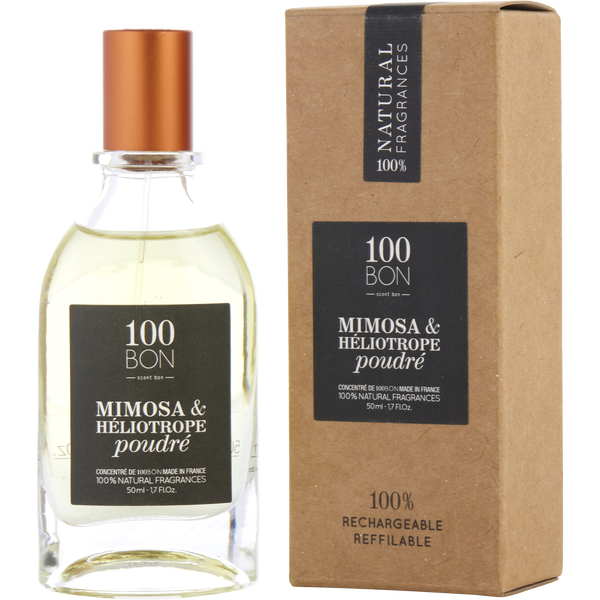 100bon Mimosa & Heliotrope Poudree by 100bon, Eau De Parfum Concentrate Refillable Spray 1.7 oz