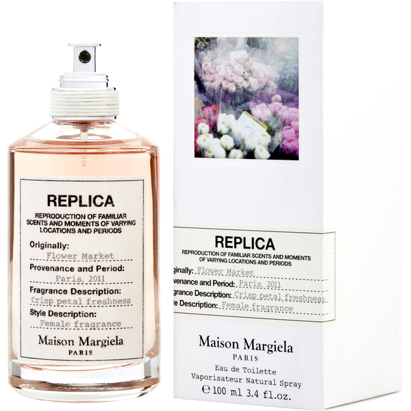 Replica Flower Market by Maison Margiela, Eau De Toilette Spray 3.4 oz