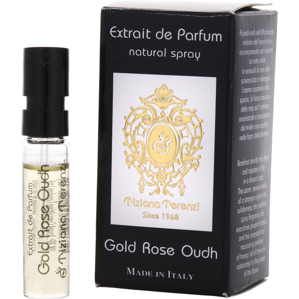 Tiziana Terenzi Gold Rose Oudh by Tiziana Terenzi, Extrait De Parfum Spray Vial