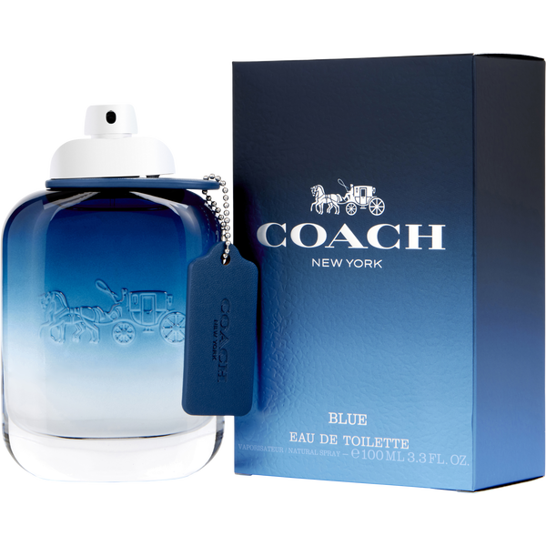 Coach Blue Eau De Toilette Spray 3.3 oz