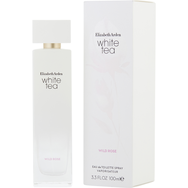 White Tea Wild Rose by Elizabeth Arden, Eau De Toilette Spray 3.4 oz