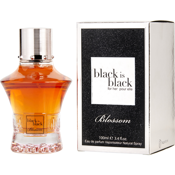Black Is Black Blossom by Nuparfums, Eau De Parfum Spray 3.4 oz