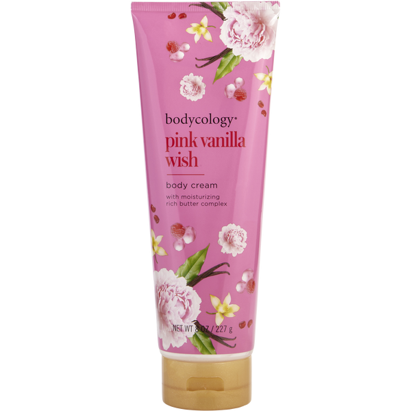 Bodycology Pink Vanilla Wish by Bodycology, Body Cream 8 oz