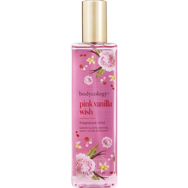 Bodycology Pink Vanilla Wish by Bodycology, Fragrance Mist 8 oz