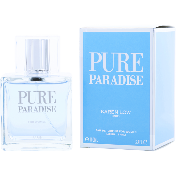 Karen Low Pure Paradise by Karen Low, Eau De Parfum Spray 3.4 oz