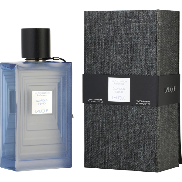 Lalique Les Compositions Parfumees Glorious Indigo by Lalique, Eau De Parfum Spray 3.3 oz