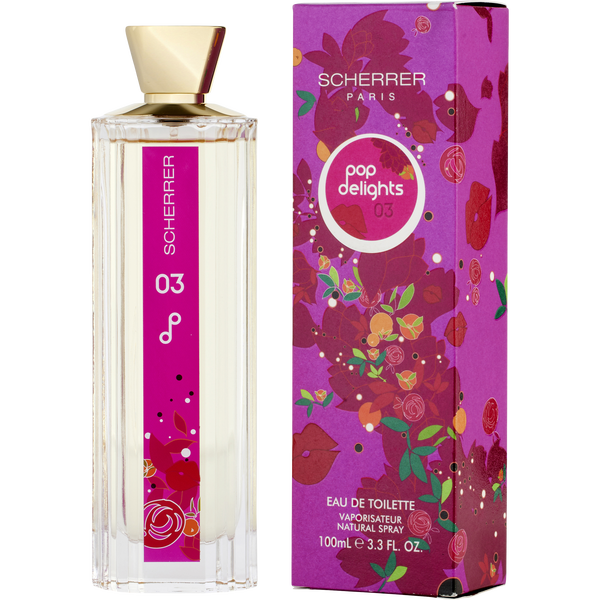 Pop Delights 03 by Jean Louis Scherrer, Eau De Toilette Spray 3.4 oz
