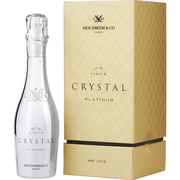 Molsheim Crystal Platinum Eau De Parfum Spray 3.4 oz