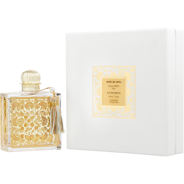 Mdci Parfums Rose De Siwa by Mdci Parfums, Eau De Parfum Spray Bottle With Tassle 3.3 oz