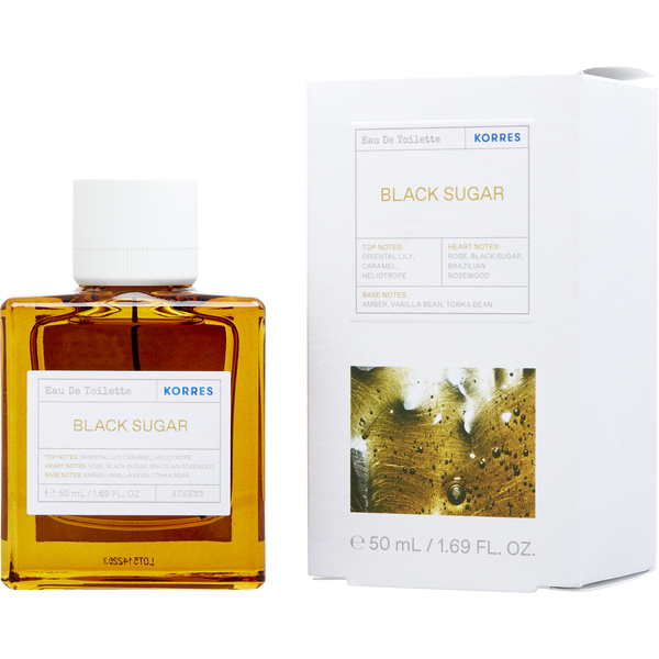 Korres Black Sugar Eau De Toilette Spray 1.7 oz
