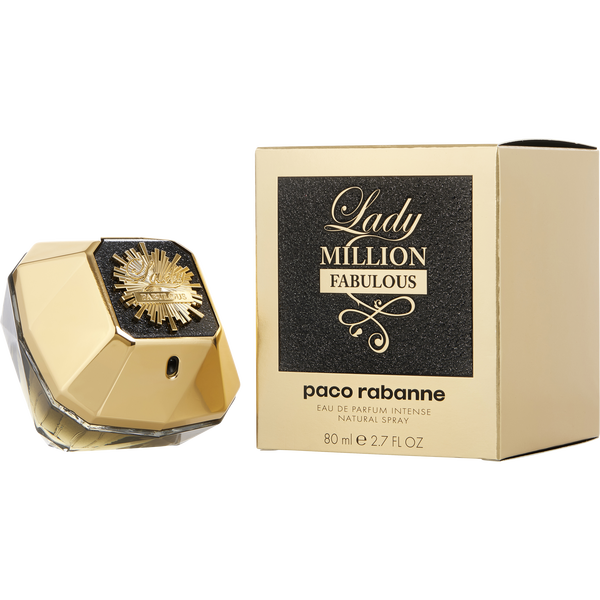 Paco Rabanne Lady Million Fabulous by Paco Rabanne, Eau De Parfum Intense Spray 2.7 oz, image 1 of 2