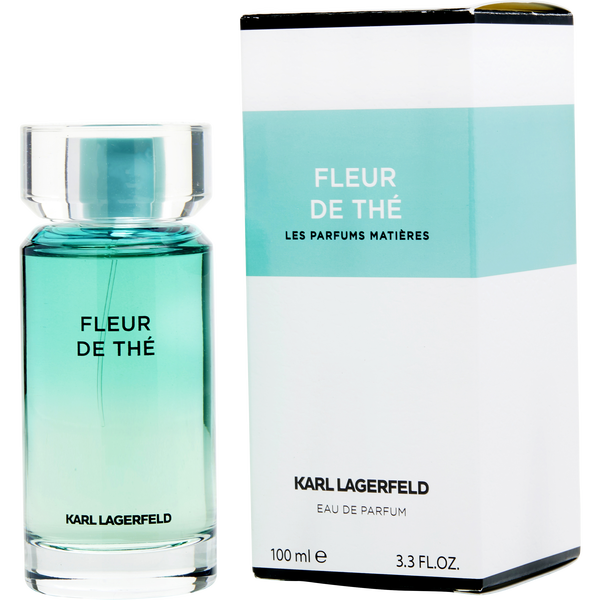 Karl Lagerfeld Fleur De The by Karl Lagerfeld, Eau De Parfum Spray 3.3 oz