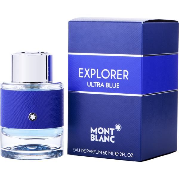 Mont Blanc Explorer Ultra Blue by Mont Blanc, Eau De Parfum Spray 2 oz