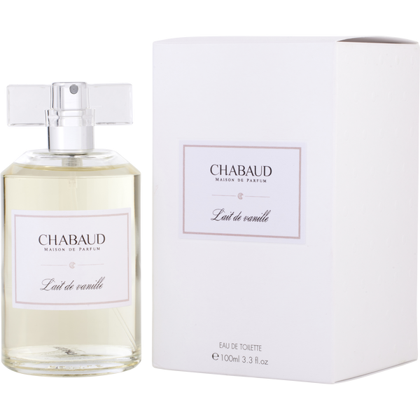 Chabaud Lait De Vanille by Chabaud Maison De Parfum, Eau De Toilette Spray 3.3 oz