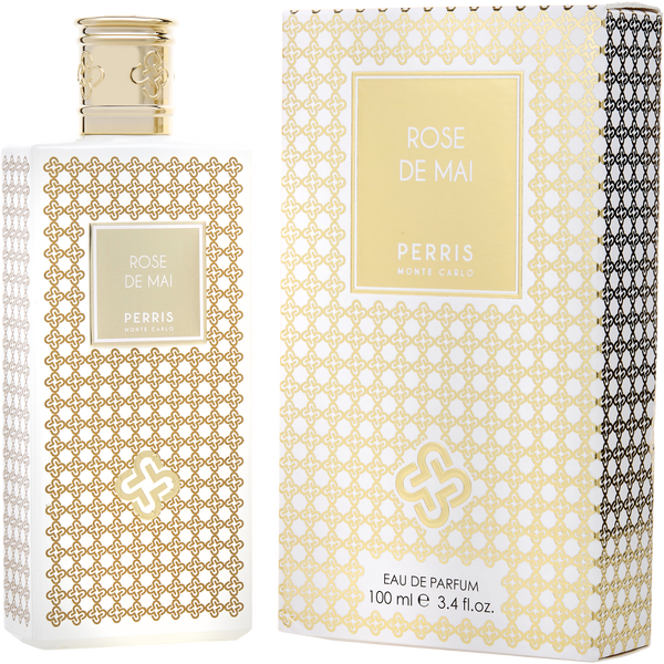 Perris Monte Carlo Rose De Mai by Perris Monte Carlo, Eau De Parfum Spray 3.4 oz