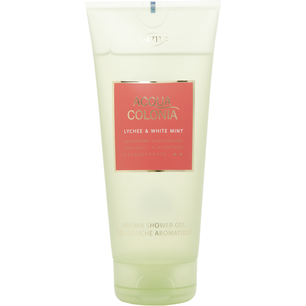 4711 Acqua Colonia Lychee & White Mint by 4711, Shower Gel 6.7 oz