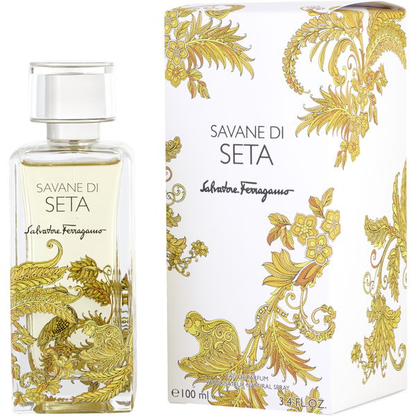 Salvatore Ferragamo Savane Di Seta by Salvatore Ferragamo, Eau De Parfum Spray 3.4 oz