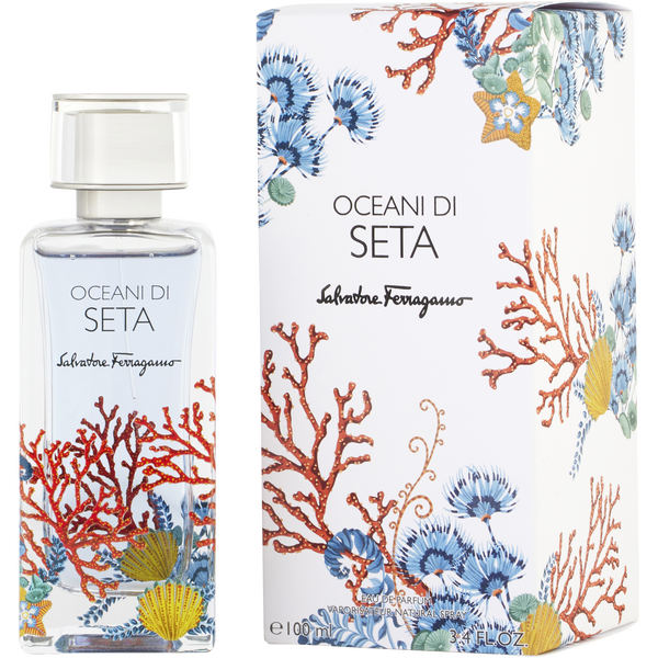 Salvatore Ferragamo Oceani Di Seta by Salvatore Ferragamo, Eau De Parfum Spray 3.4 oz