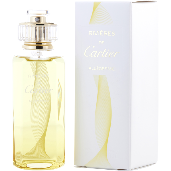Cartier Rivieres Allegresse by Cartier, Eau De Toilette Refillable Spray 3.4 oz