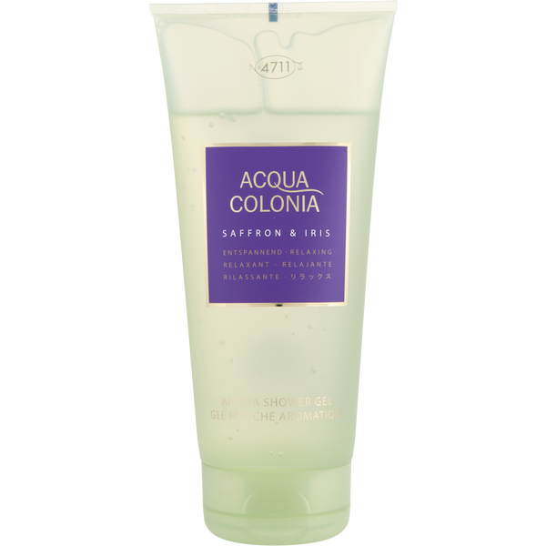 4711 Acqua Colonia Saffron & Iris by 4711, Aroma Shower Gel 6.8 oz